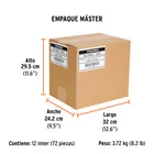 Desarmador cabinet 1/8' x 4' mango de acetato, TRUPER 8