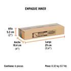 Desarmador cabinet 1/8' x 6' mango Comfort Grip, TRUPER 5