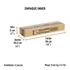 Desarmador cabinet 3/16' x 8' mango Comfort Grip, TRUPER 5