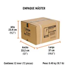 Desarmador cabinet 3/16' x 8' mango Comfort Grip, TRUPER 6