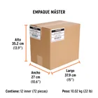 Desarmador de caja 1/2' mango de acetato, TRUPER 6