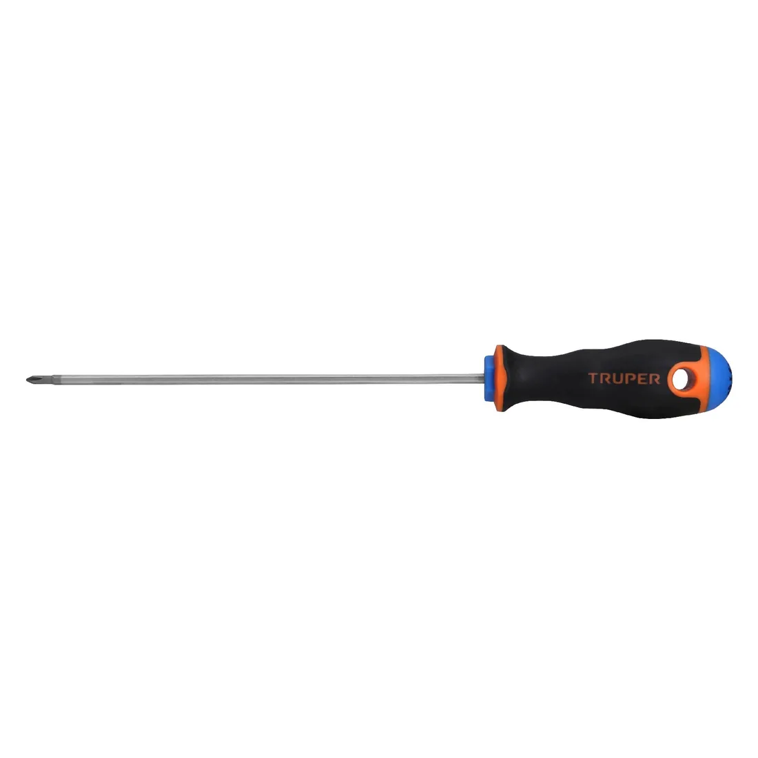 Desarmador de cruz 1/8' x 6' mango Comfort Grip, TRUPER