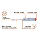 Desarmador plano de golpe 3/16' x 3', TRUPER EXPERT 3