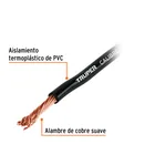 Carrete con 6 m de cable primario negro calibre 14, TRUPER 3