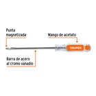 Desarmador plano 5/16' x 6' mango de acetato, TRUPER 3