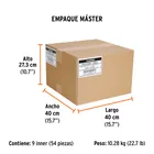 Desarmador plano 5/16' x 6' mango de acetato, TRUPER 6