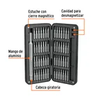 Desarmador de precisión con 56 puntas intercambiables,EXPERT 2