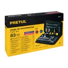 Juego de 83 herramientas 1/4' y 3/8' para mecánico, PRETUL 5