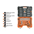 Juego de 56 herramientas cuadro 1/2' std y mm para mecánico 4