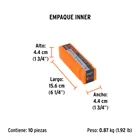 Broca para concreto de 1/2 x 6', TRUPER 5