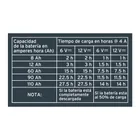 Cargador / mantenedor de 4 A para baterías de 6V/12V, TRUPER 5