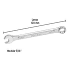 Llave combinada 5/16' x 120 mm de largo, PRETUL 3