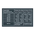 Cargador / mantenedor de 8A para baterías de 12V/24V, TRUPER 5