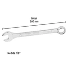Llave combinada 7/8' x 260 mm de largo, PRETUL 3