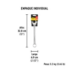 Llave combinada 15/16' x 280 mm de largo, PRETUL 5