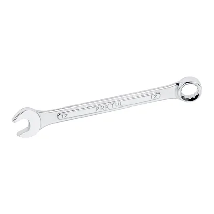 Llave combinada 12 mm x 160 mm de largo, PRETUL