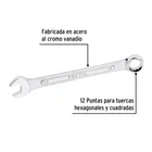 Llave combinada 12 mm x 160 mm de largo, PRETUL 2