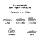 Cargador de baterías 52 A, arrancador de 320A, 12V/24V 4