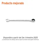 Llave combinada con matraca 10 mm x 154 mm largo, EXPERT 1