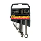 Juego de 11 llaves combinadas std, acabado gun metal, PRETUL 1