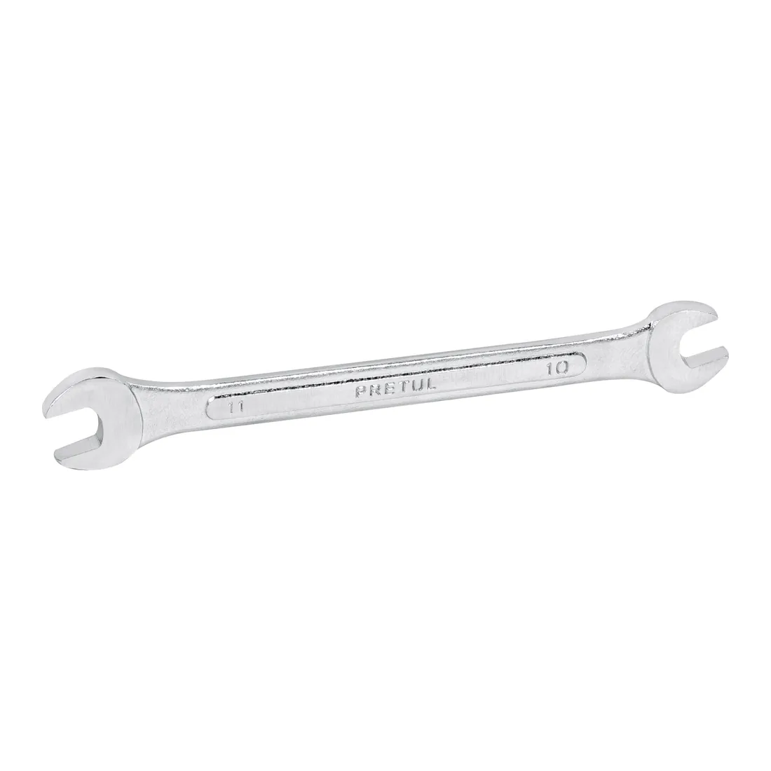 Llave española 10 x 11 mm x 157 mm de largo, PRETUL