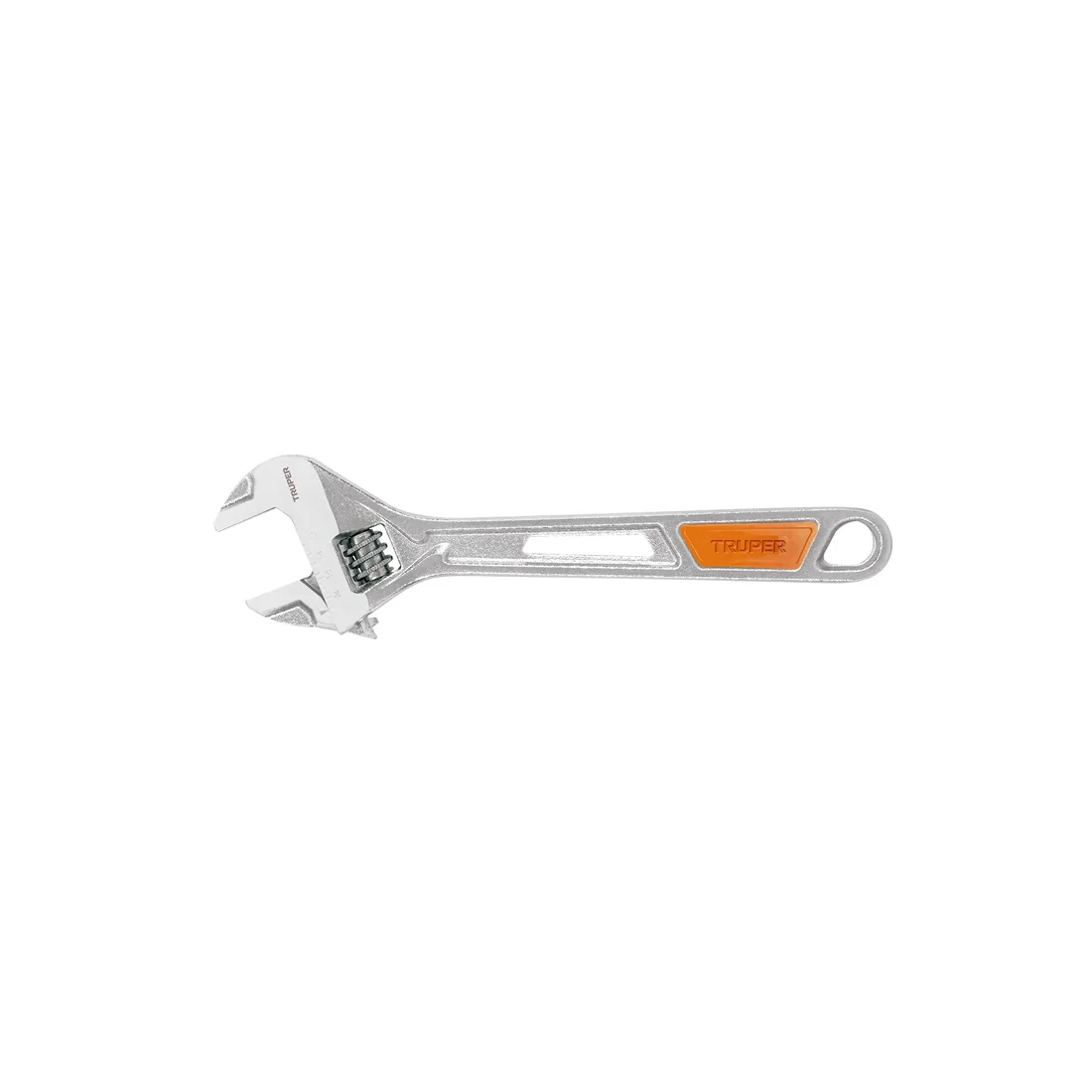 Llave ajustable (perico) 8' cromada, TRUPER
