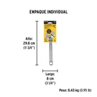 Llave ajustable (perico) 10' cromada, PRETUL 5