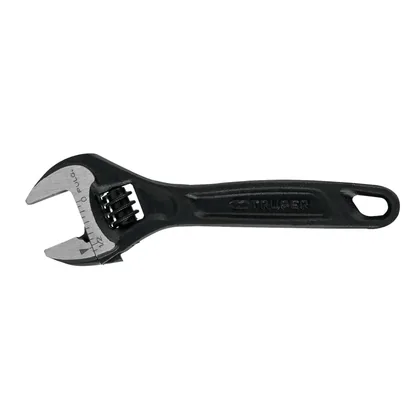 Llave ajustable (perico) 4' profesional pavonada, EXPERT