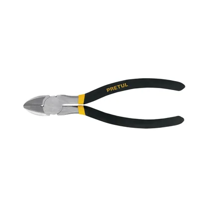 Pinza de corte diagonal 6' mango de PVC, PRETUL