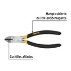 Pinza de corte diagonal 8' mango de PVC, PRETUL 2