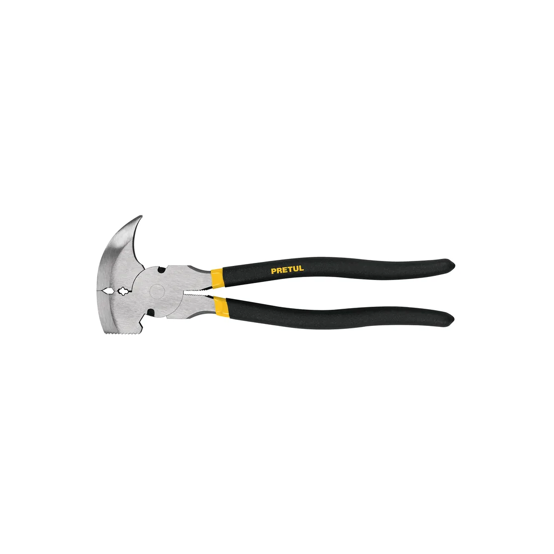 Pinza de hacendado 11' mango de PVC, PRETUL