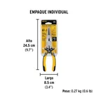 Pinza de punta y corte 8' mango Comfort Grip, PRETUL 5