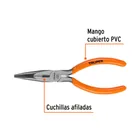 Pinza de punta y corte 6' mango de PVC, TRUPER 2