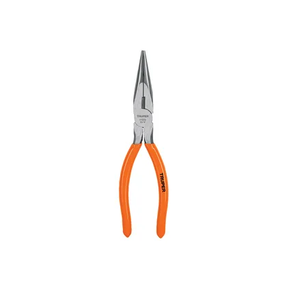 Pinza de punta y corte 8' mango de PVC, TRUPER