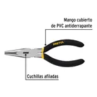 Pinza de punta y corte 6' mango de PVC, PRETUL 2
