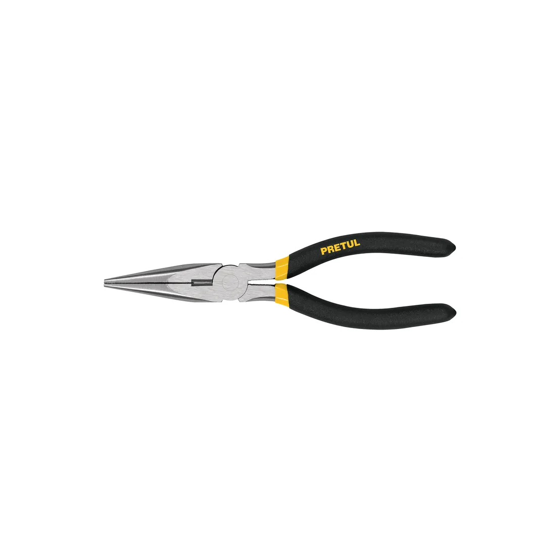 Pinza de punta y corte 8' mango de PVC, PRETUL
