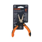 Mini pinza de punta curva 5' mango Comfort Grip, TRUPER 4