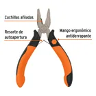 Mini pinza para electricista 5' mango Comfort Grip, TRUPER 2