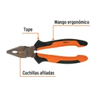 Pinza para electricista 8' alta palanca,Comfort Grip,EXPERT 2