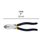 Pinza para electricista 8' uso rudo, mango de PVC, PRETUL 3
