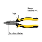 Pinza para electricista 8' mango Comfort Grip, PRETUL 2