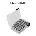 Estuche con 15 dados magnéticos de 3/8' largo 2-1/2', EXPERT 4