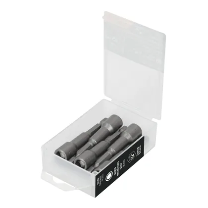 Estuche con 5 dados magnéticos de 5/16' largo 2-1/2', EXPERT