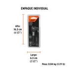 Extensión magnética 3'', para puntas, cambio rápido, EXPERT 5