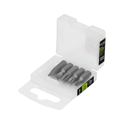 Estuche con 5 puntas de cruz y planas largo 1', EXPERT