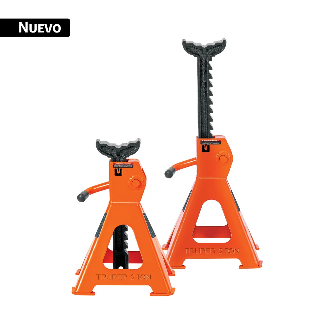 Torres para auto, 2 toneladas, 2 piezas, TRUPER