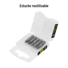 Estuche con 5 puntas de cruz PH2 largo 1', TRUPER EXPERT 4