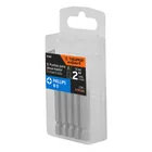 Estuche con 5 puntas de cruz PH0 largo 2', TRUPER EXPERT 5