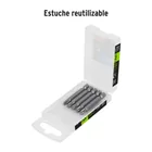 Estuche con 5 puntas de cruz PH2 largo 2', TRUPER EXPERT 4