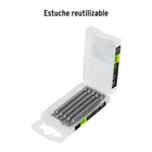 Estuche con 5 puntas de cruz PH1 largo 3', TRUPER EXPERT 4